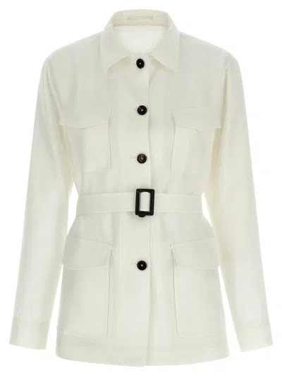 Tagliatore Women's J-lauren Jacket In White