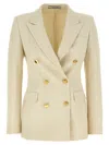 Tagliatore Women 'parigi' Blazer In Neutral
