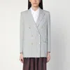 Tagliatore Gray Pinstripe Double-breasted Jacket