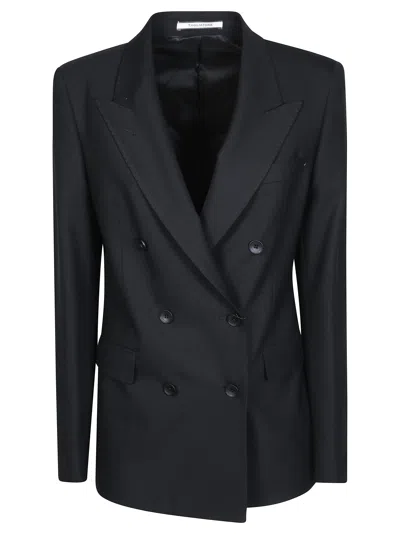 Tagliatore Women's Tailored Gabardine Jacket In Nero
