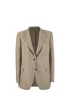 Tagliatore Women's Two-button Jacket With Micro Sequins