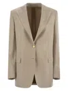 Tagliatore Women Two-button Silk Jacket
