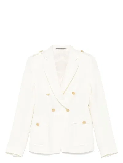 TAGLIATORE WOMEN'S WOOL DOUBLE-BREASTED JACKET