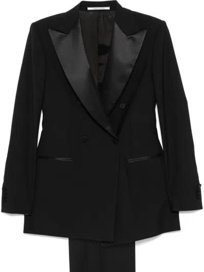 Tagliatore Women Wool Double-breasted Suit