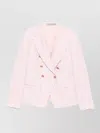 Tagliatore Pink Jasmine Blazer In Pink