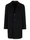 Tagliatore Tailored Coat With Notch Lapel And Pockets