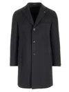 Tagliatore Tailored Coat With Notch Lapel And Pockets