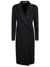 Tagliatore Wool And Cashmere Coat In Gray