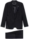 Tagliatore Single-breasted Buttoned Suit In Multi