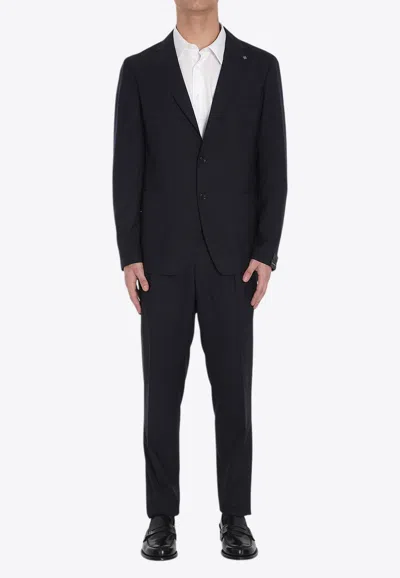 TAGLIATORE WOOL AND SILK SUIT