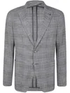 Tagliatore Man Jacket Clothing In Gray