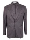 Tagliatore Man Jacket Clothing In Brown
