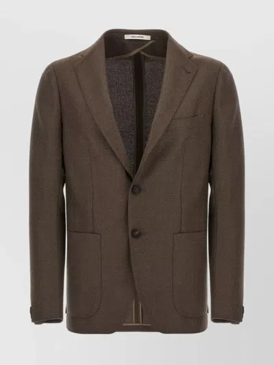 TAGLIATORE WOOL BLAZER IN SUPER 100'S