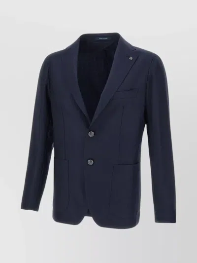 TAGLIATORE WOOL BLAZER LANCE LAPELS