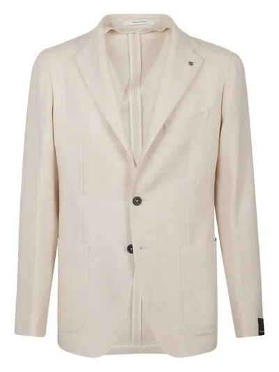 Tagliatore Wool Blazer In Neutral