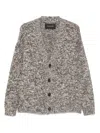 Tagliatore Long-sleeved Knitted Cardigan