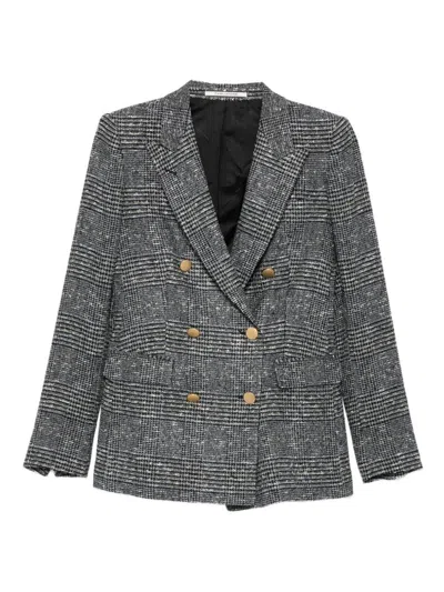 TAGLIATORE TAGLIATORE WOOL BLEND DOUBLE-BREASTED JACKET