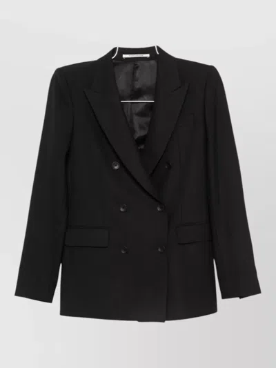 TAGLIATORE WOOL BLEND DOUBLE-BREASTED SUIT JACKET