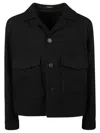 Tagliatore Patched Front Pockets Buttoned Jacket