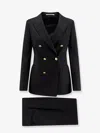 Tagliatore Wool Blend Suit In Black
