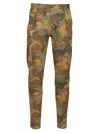 Tagliatore Wool Cargo Pants Trousers Camouflage In Camouflage