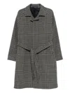 Tagliatore Wool Coat In Multi