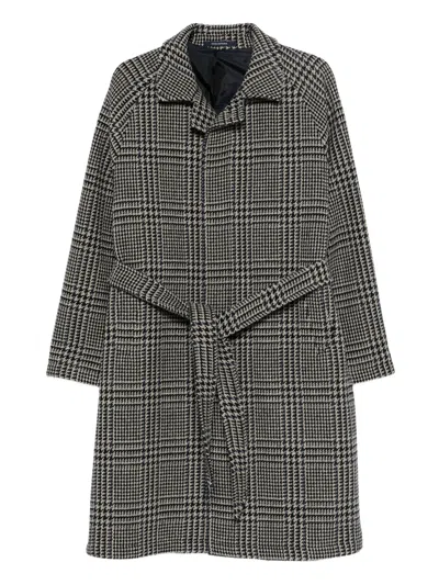 Tagliatore Wool Coat In Multi