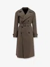 Tagliatore Wool Coat In Brown