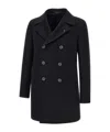 Tagliatore Coats In Black