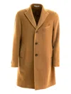 Tagliatore Wool Coat In Brown