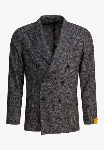 TAGLIATORE WOOL DOUBLE-BREASTED BLAZER