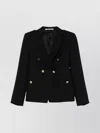 Tagliatore Wool Double-breasted Jacket Featuring Back Vent
