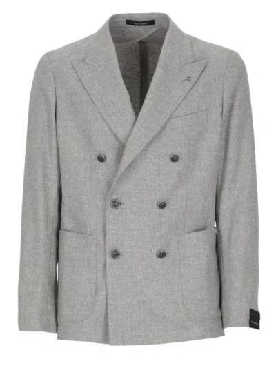 TAGLIATORE TAGLIATORE WOOL DOUBLE-BREASTED JACKET