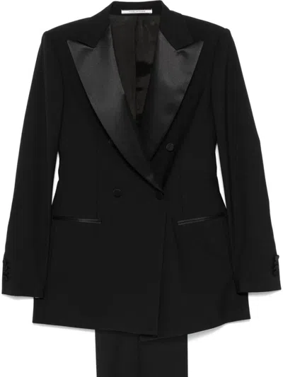TAGLIATORE TAGLIATORE WOOL DOUBLE-BREASTED SUIT