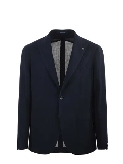 Tagliatore Wool Hopsack Jacket