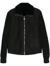 Tagliatore Long-sleeved Casual Jacket In Black