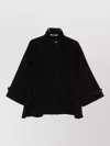 Tagliatore Wool Single Breasted Coat In Black