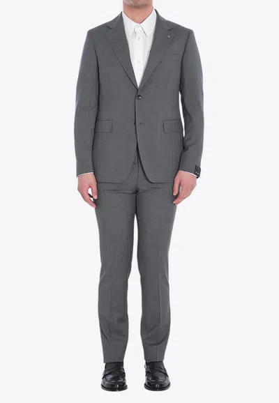 TAGLIATORE WOOL SINGLE-BREASTED SUIT
