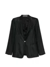 Tagliatore Wool Single-breasted Blazer In Multi