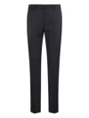 Tagliatore Pantalone Tapered Tag Lana Vergine In Blue