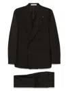 Tagliatore Wool Tailored Suit In 褐色