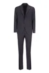 Tagliatore Blue Virgin Wool Tuxedo Suit