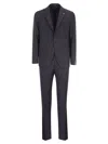 Tagliatore Blue Virgin Wool Tuxedo Suit In Blue