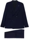 Tagliatore Virgin Wool Suit In Blue