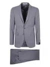 Tagliatore Wool Suit In Gray