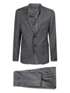 Tagliatore Wool Suit In Gray