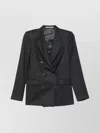 Tagliatore Wool And Silk Pleated Suit Clothing In Black