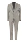 Tagliatore Virgin Wool Suit In Light Grey