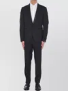 Tagliatore Tuxedo In Virgin Wool In Black