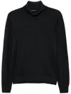Tagliatore Two-tone Sweater In Grey